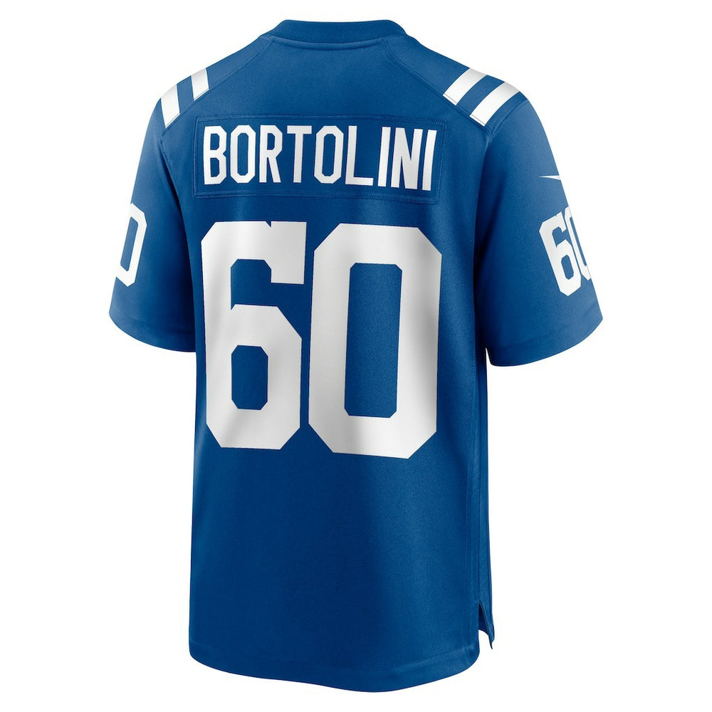 Tanor Bortolini Indianapolis Colts Game Jersey - Royal - Nike