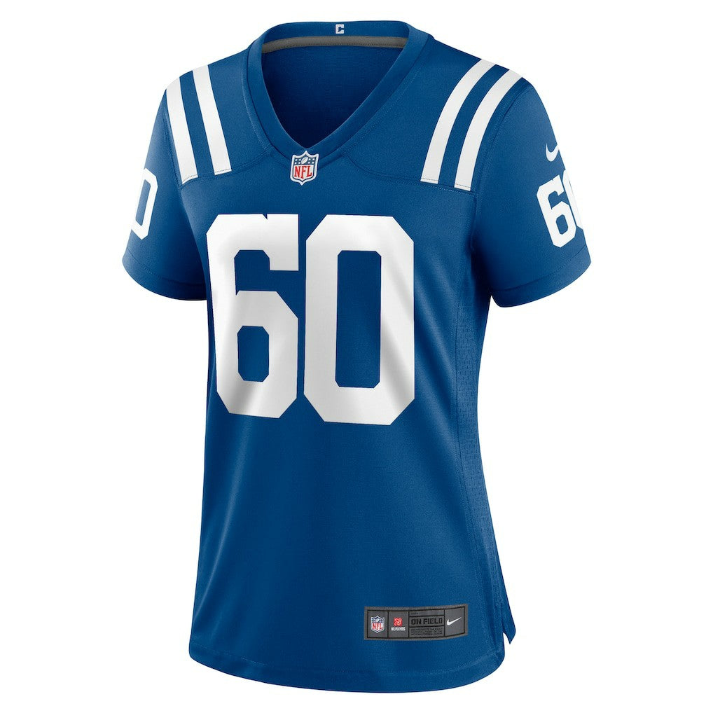 Tanor Bortolini Indianapolis Colts Women's Game Jersey - Royal - Nike