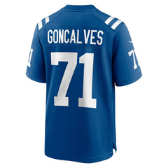 Matt Goncalves Indianapolis Colts Game Jersey - Royal - Nike
