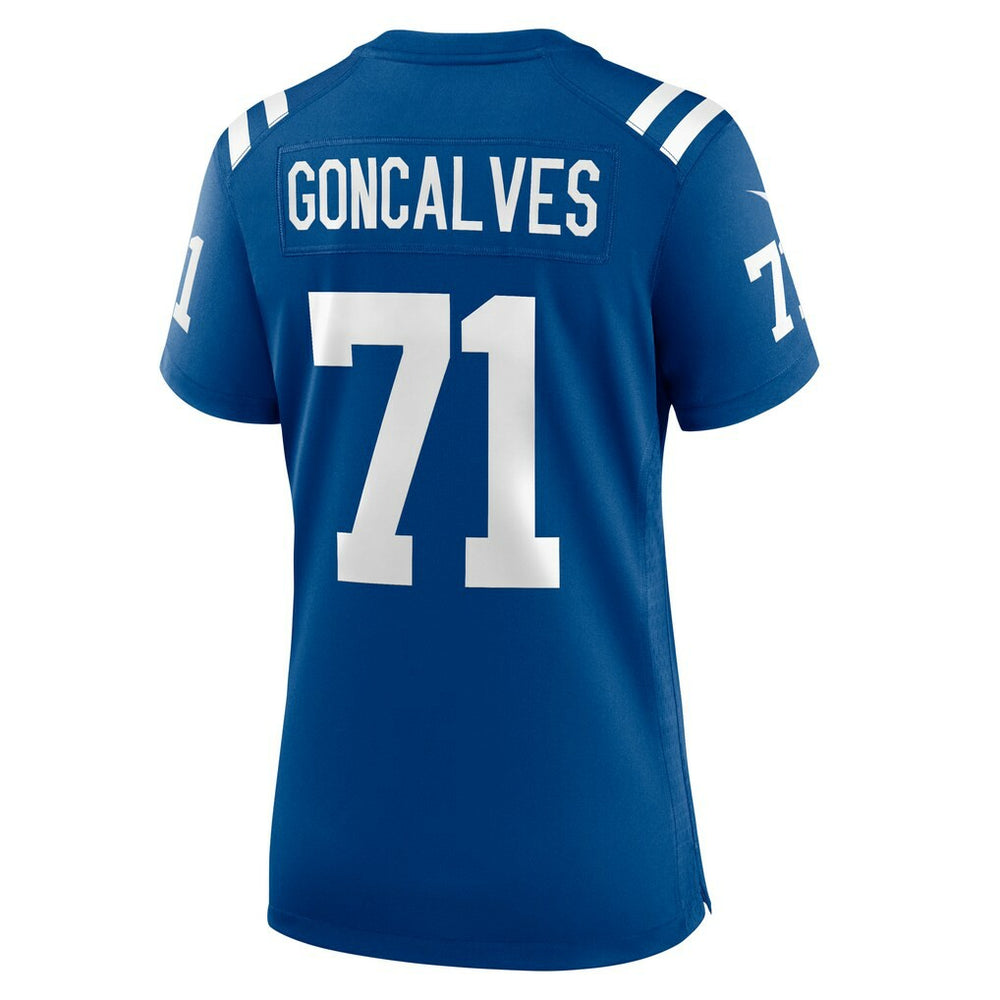 Matt Goncalves Indianapolis Colts Women's Game Jersey - Royal - Nike