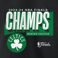 Fanatics Boston Celtics 2024 NBA Finals Champions Big & Tall Pick & Roll Defense T-Shirt Black