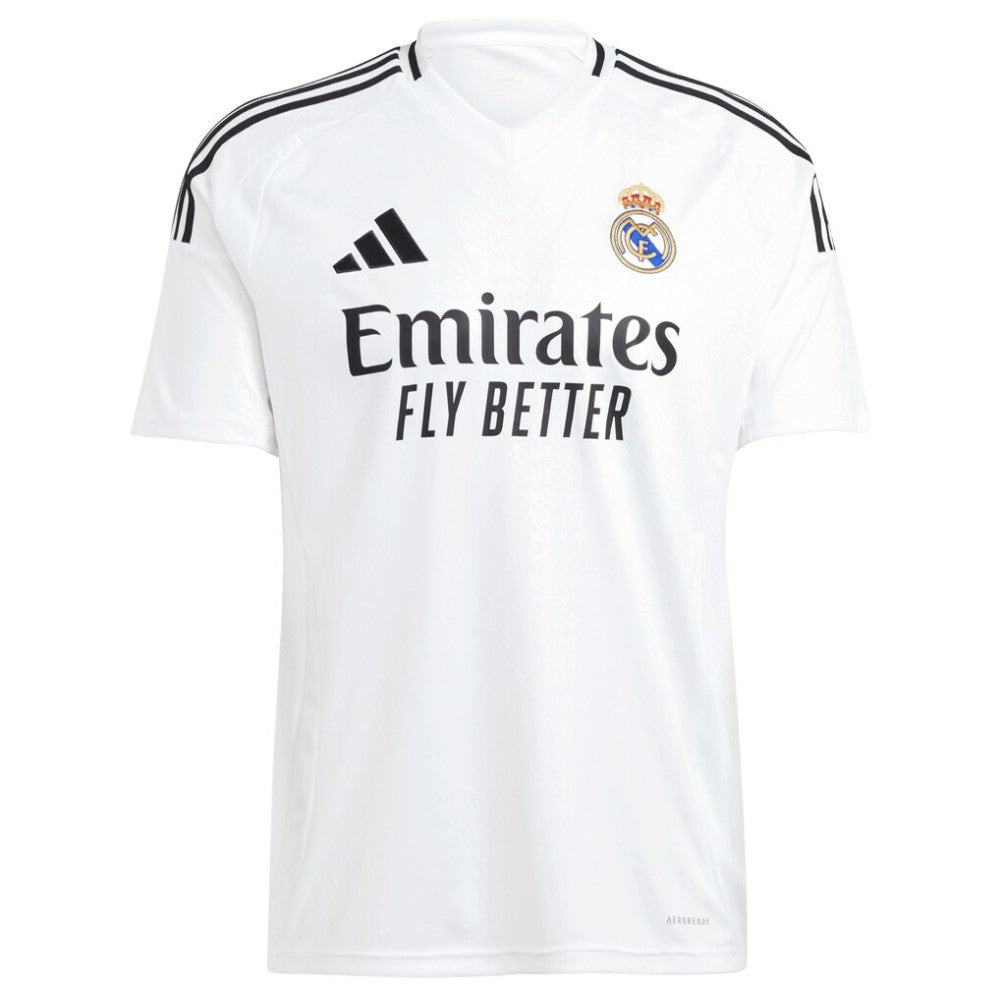 Adidas - Kylian Mbappé Real Madrid 2024/25 Home Replica Player Jersey - White