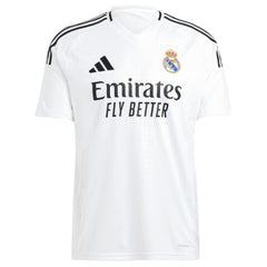 Adidas - Kylian Mbappé Real Madrid 2024/25 Home Replica Player Jersey - White