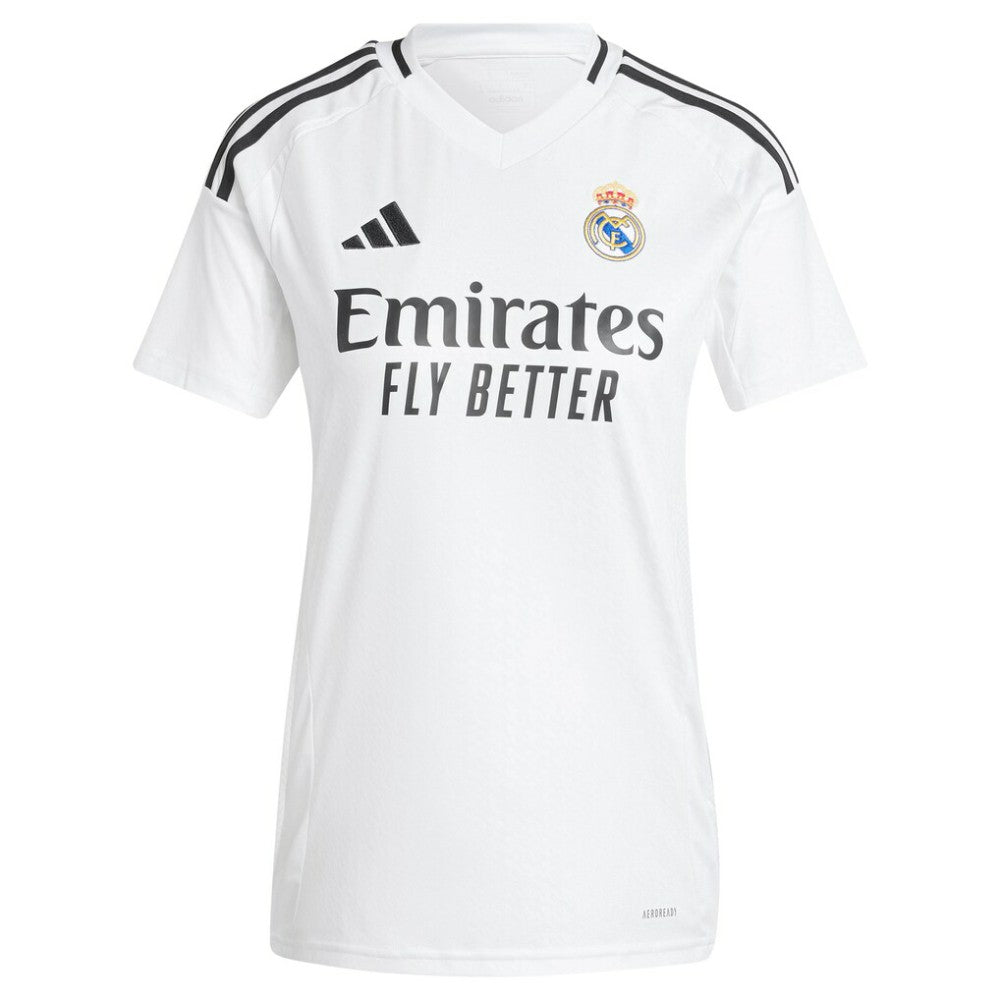 Adidas - Kylian Mbappé Real Madrid Women's 2024/25 Home Replica Player Jersey - White