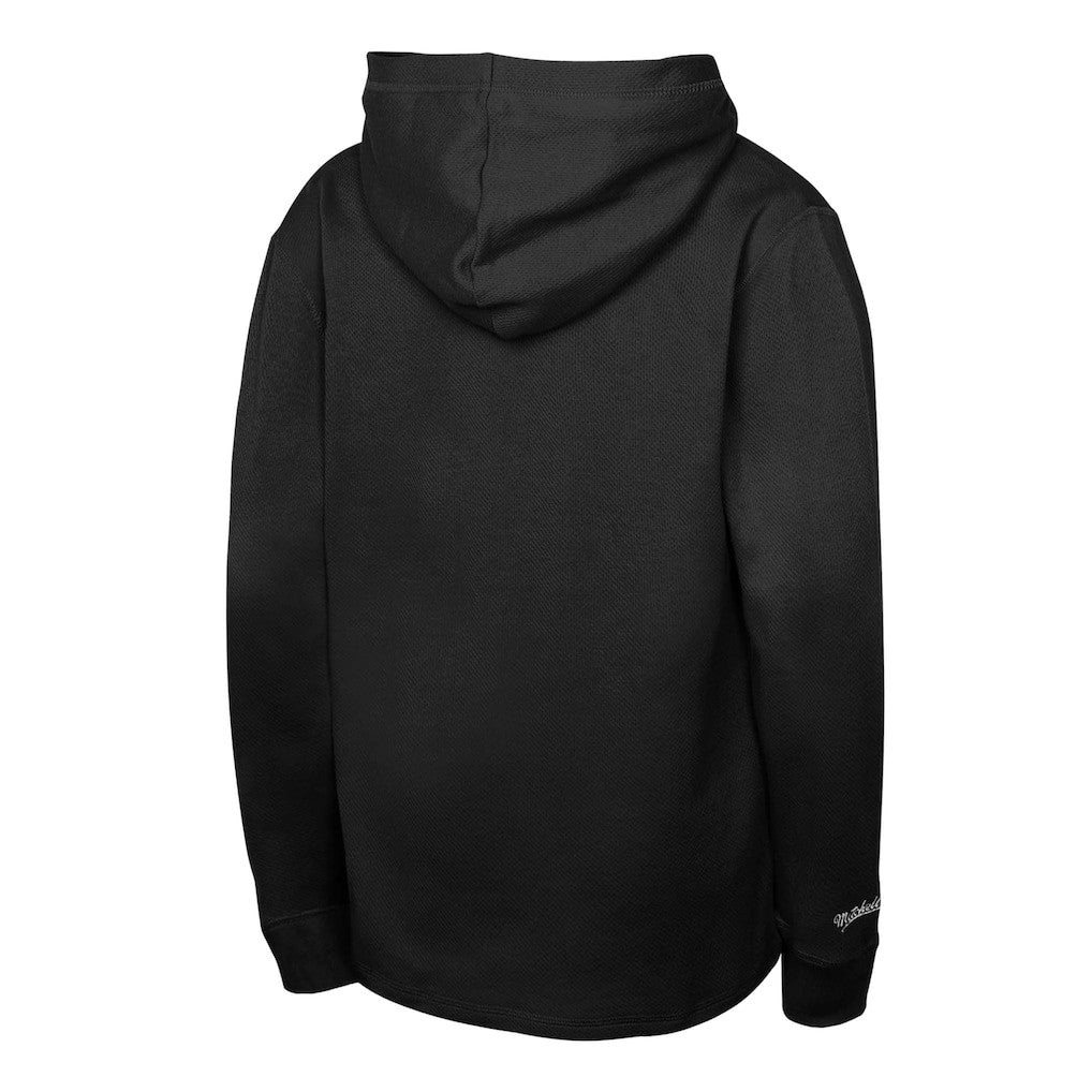 Mitchell & Ness Orlando Magic Youth Hardwood Classics Lightweight Thermal Long Sleeve Hoodie T-Shirt Black