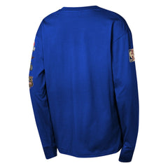Mitchell & Ness Philadelphia 76ers Youth Hardwood Classics All Over Long Sleeve T-Shirt Royal