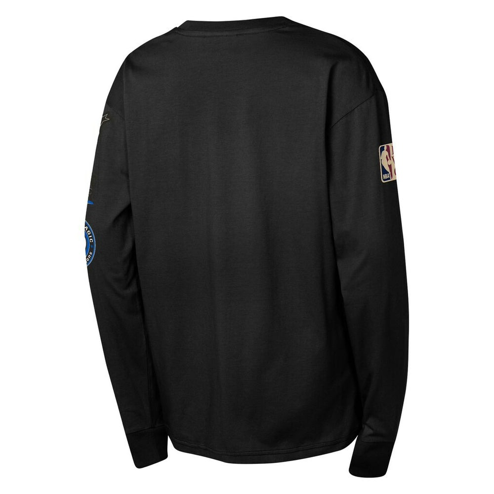 Mitchell & Ness Orlando Magic Youth Hardwood Classics All Over Long Sleeve T-Shirt Black