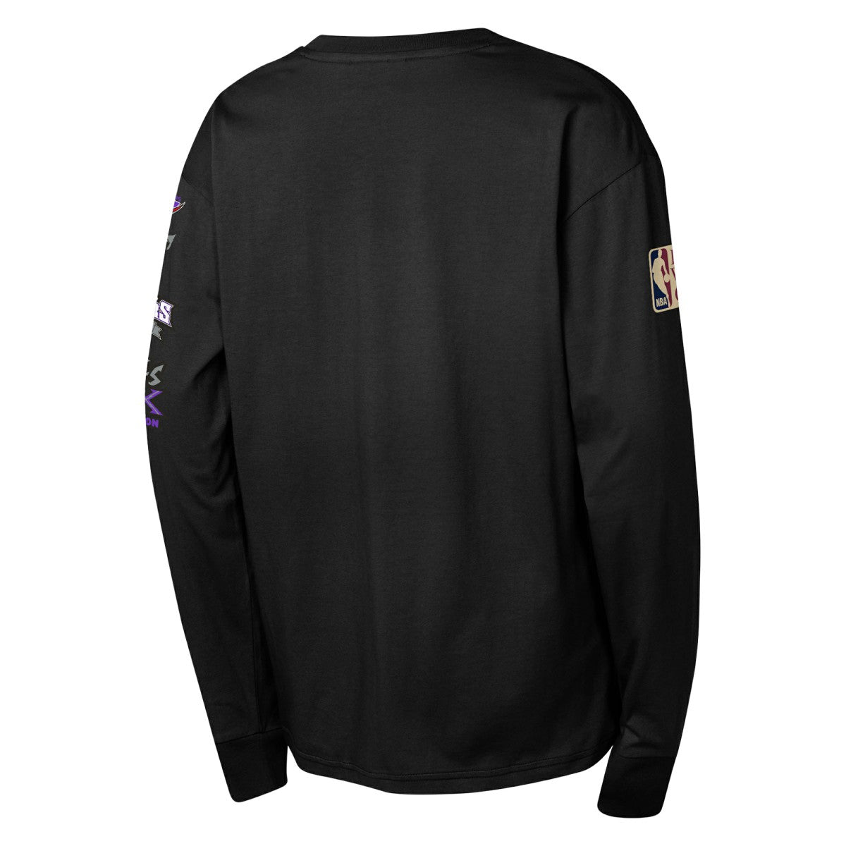 Mitchell & Ness Toronto Raptors Youth Hardwood Classics All Over Long Sleeve T-Shirt Black