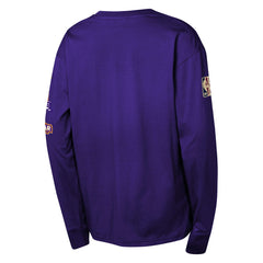 Mitchell & Ness Phoenix Suns Youth Hardwood Classics All Over Long Sleeve T-Shirt Purple