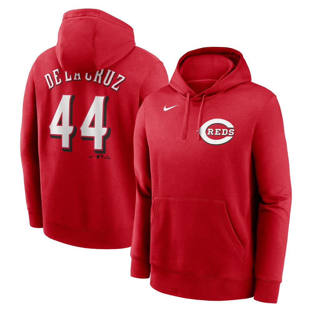 Elly De La Cruz Cincinnati Reds Nike Player Name & Number Club Pullover Hoodie Near Me