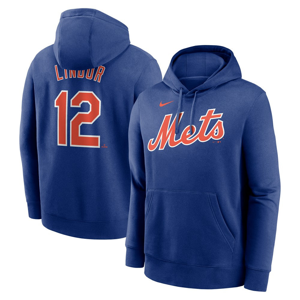 Francisco Lindor New York Mets Nike Player Name & Number Club Pullover Hoodie Sale