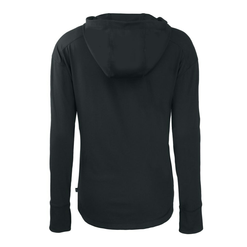 New York Jets Cutter & Buck Women's Primary Logo Daybreak Eco Recycled Full-Zip Hoodie Jacket - Black - NFL
