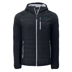 New York Jets Cutter & Buck Primary Logo Rainier PrimaLoft Eco Full-Zip Hybrid Jacket - Black - NFL
