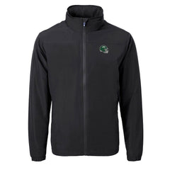 New York Jets Cutter & Buck Big & Tall Helmet Charter Eco Knit Recycled Full-Zip Jacket - Black - NFL