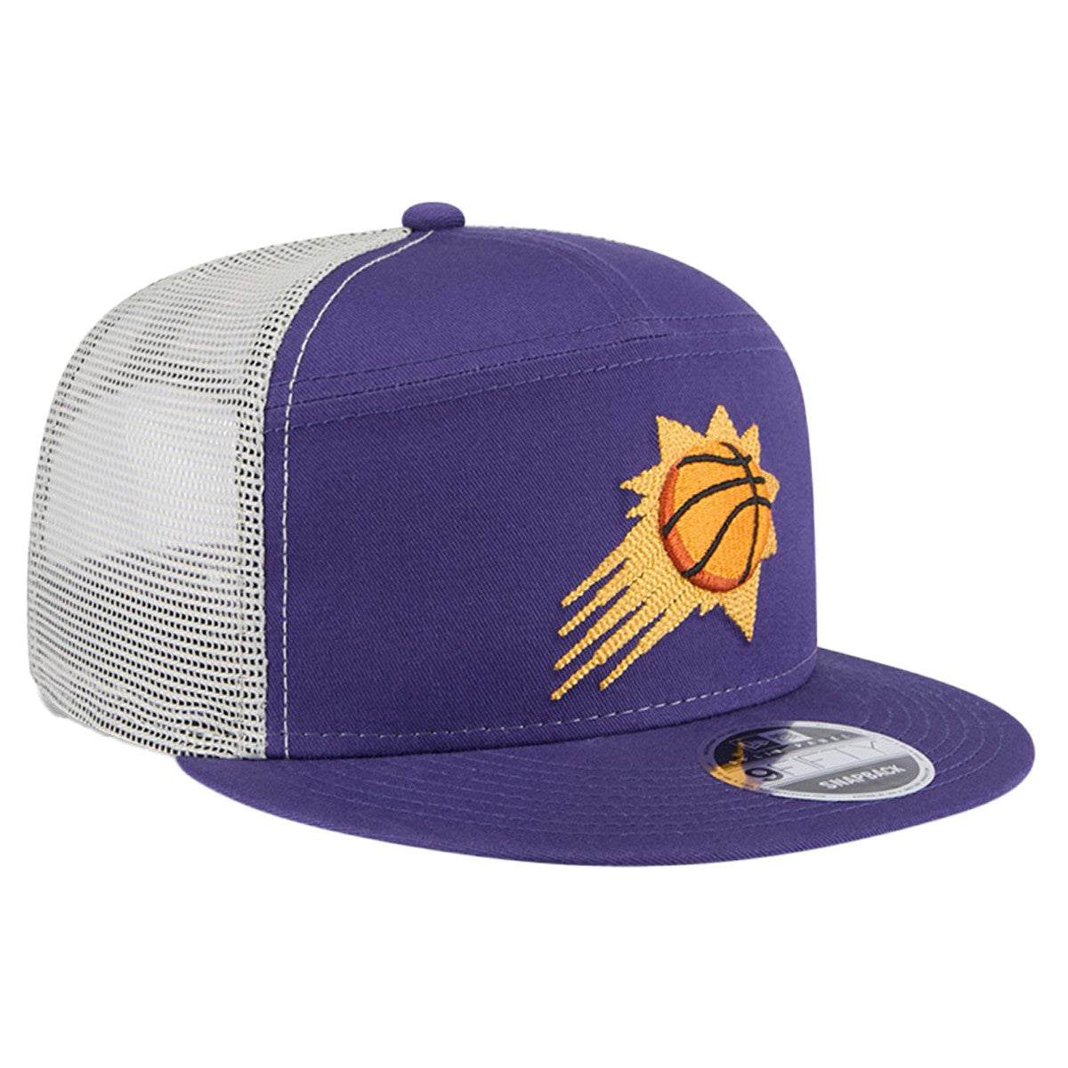 New Era Phoenix Suns Victory Grove Split Panel 9FIFTY Snapback Hat Purple