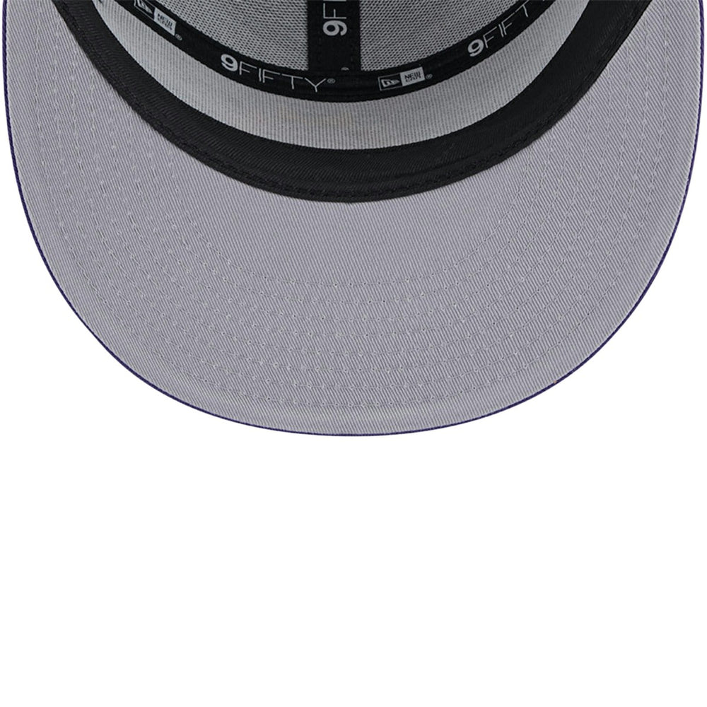 New Era Phoenix Suns Victory Grove Split Panel 9FIFTY Snapback Hat Purple