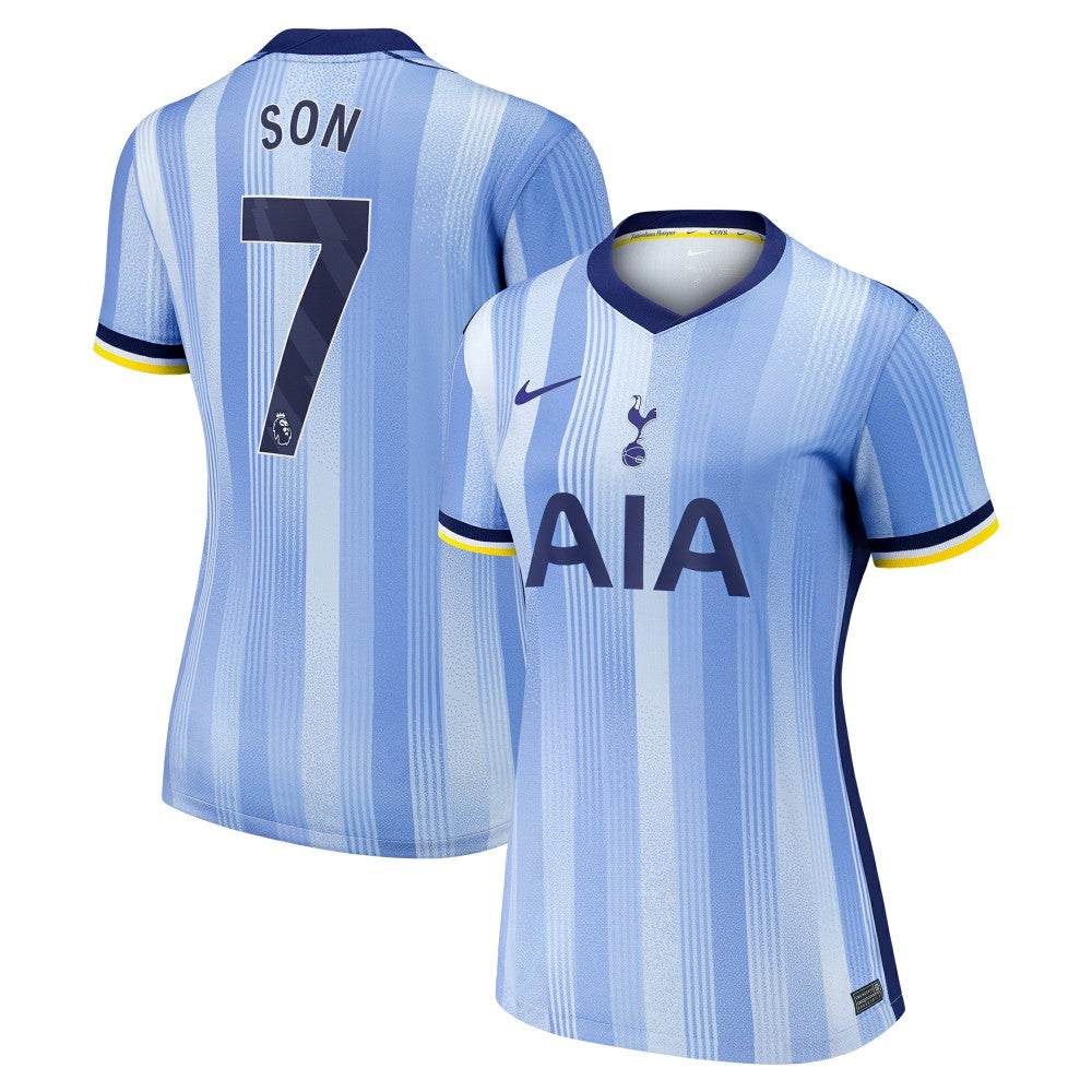 Nike - Son Heung-Min Tottenham Hotspur Women's 2024/25 Away Replica Player Jersey - Blue