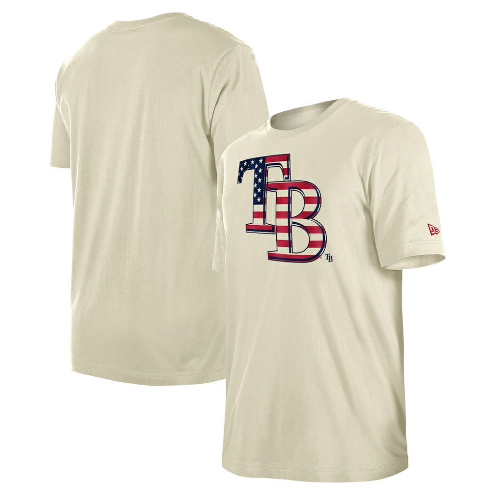 Tampa Bay Rays New Era Americana Flag Fill T-Shirt Online