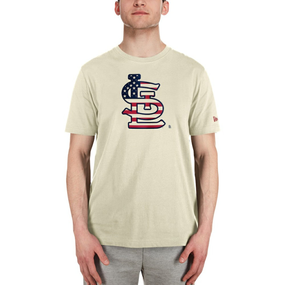 St. Louis Cardinals New Era Americana Flag Fill T-Shirt Discount