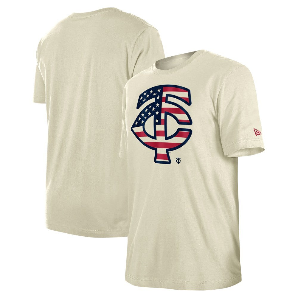 Minnesota Twins New Era Americana Flag Fill T-Shirt Discount