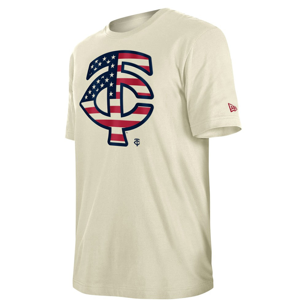 Minnesota Twins New Era Americana Flag Fill T-Shirt Discount