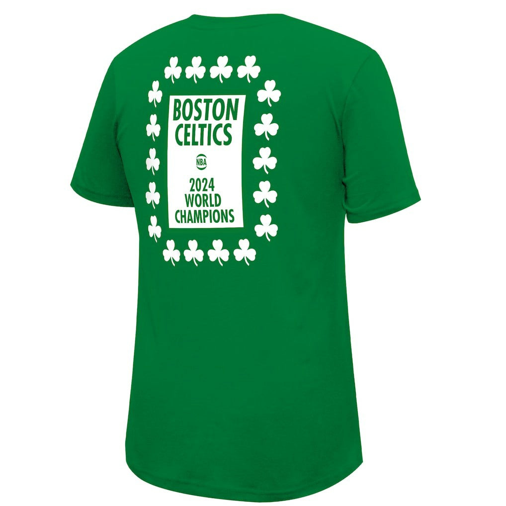Boston Celtics Stadium Essentials 18-Time NBA Finals Champions Banner 18 Play T-Shirt Kelly Green