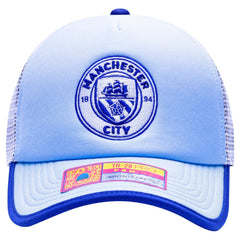 Manchester City Destiny Trucker Adjustable Hat Light Blue
