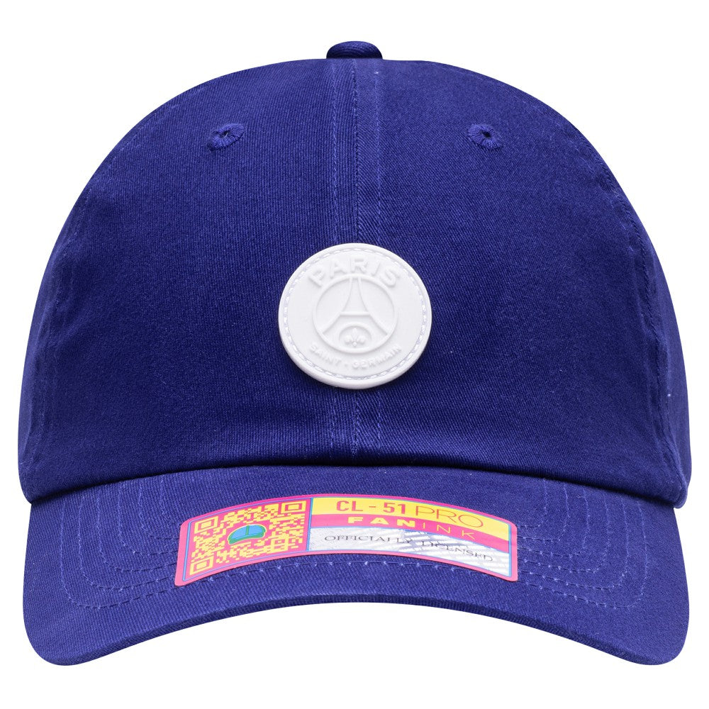 Paris Saint-Germain Fan Ink Casuals Adjustable Hat Navy