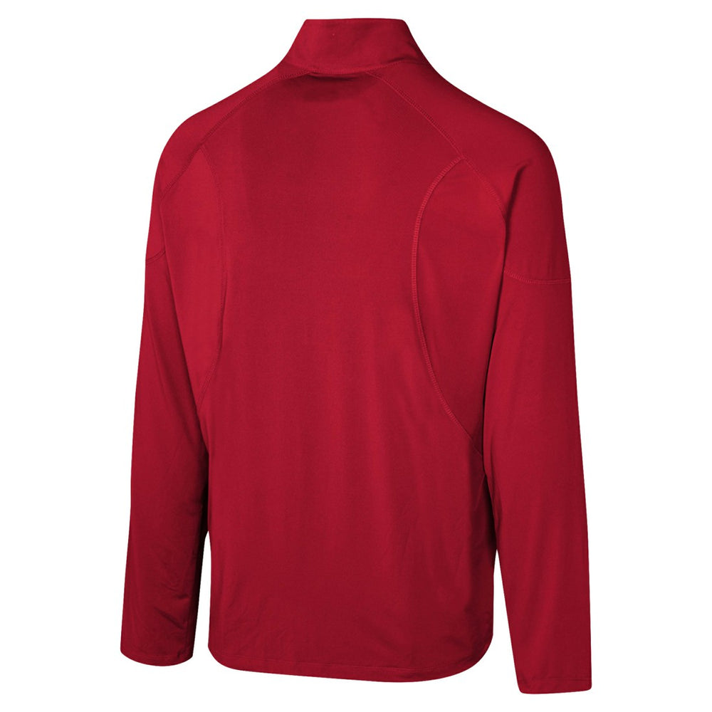 Tampa Bay Buccaneers Grind Iron Quarter-Zip Top - Red - NFL
