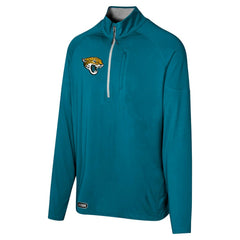 Jacksonville Jaguars Grind Iron Quarter-Zip Top - Teal - NFL
