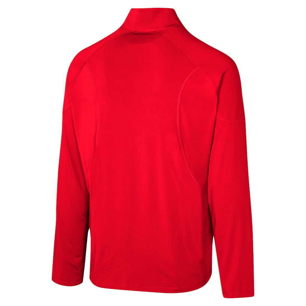 Kansas City Chiefs Grind Iron Quarter-Zip Top - Red - NFL