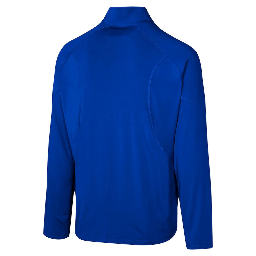 New York Giants Grind Iron Quarter-Zip Top - Royal - NFL