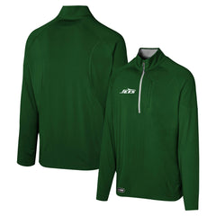 New York Jets Grind Iron Quarter-Zip Top - Green - NFL