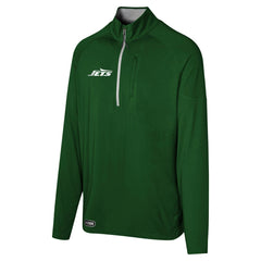 New York Jets Grind Iron Quarter-Zip Top - Green - NFL