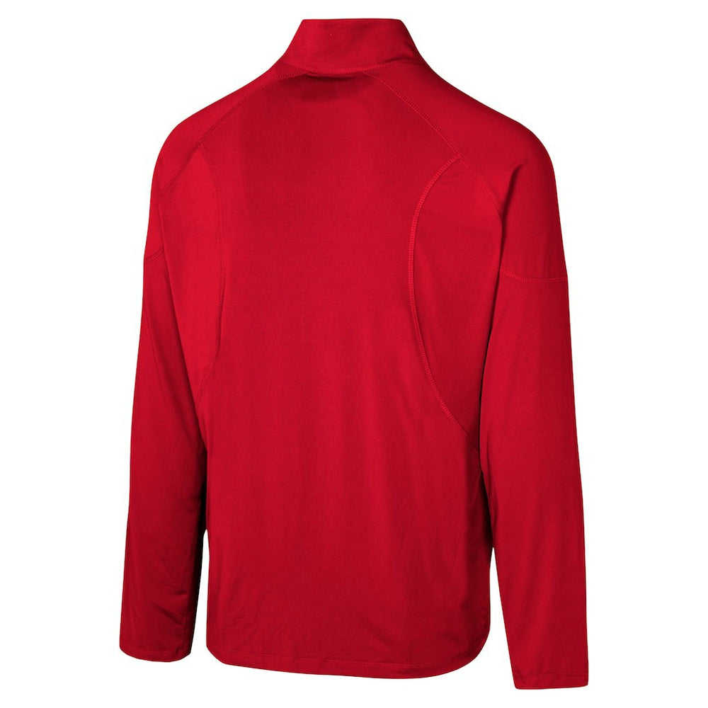 Atlanta Falcons Grind Iron Quarter-Zip Top - Red - NFL