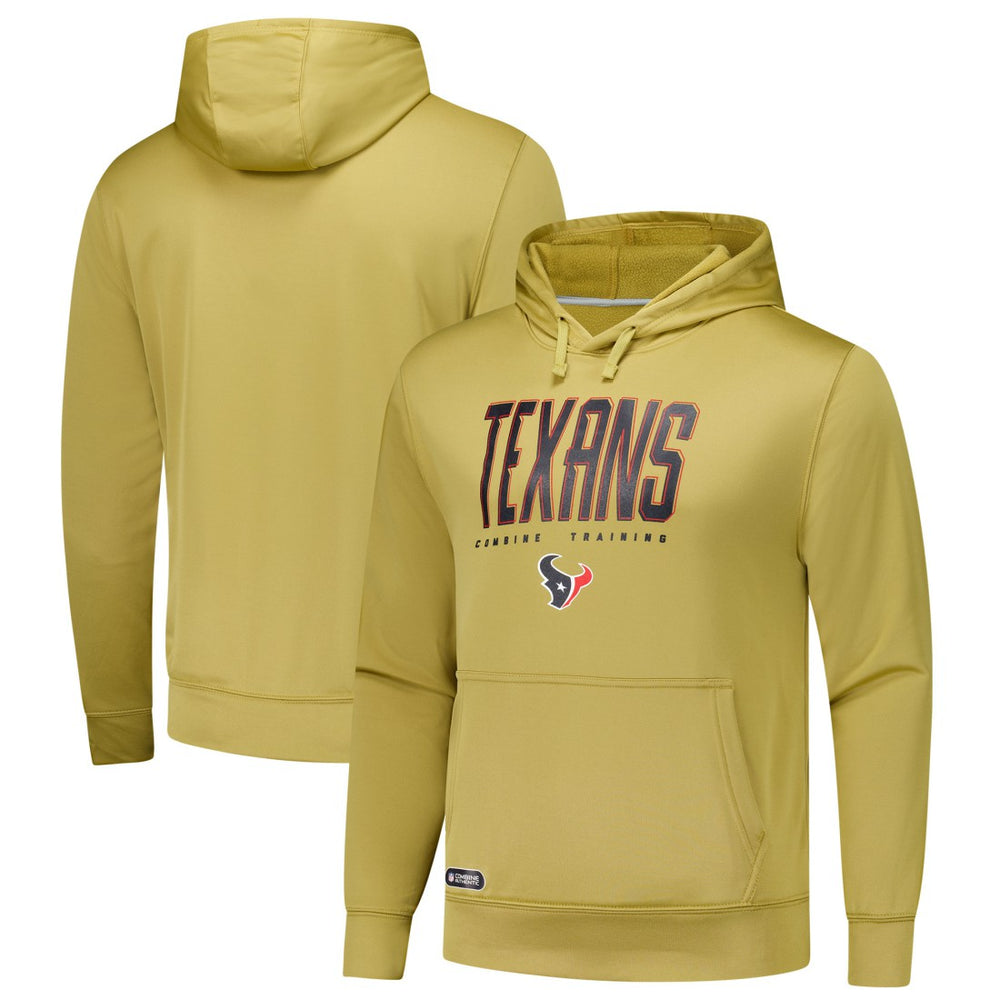 Houston Texans Top Ranked Pullover Hoodie - Khaki - NFL