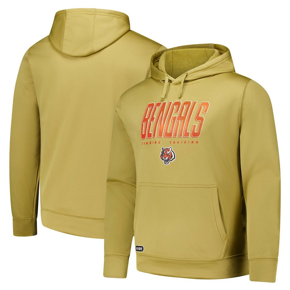 Cincinnati Bengals Top Ranked Pullover Hoodie - Gold - NFL