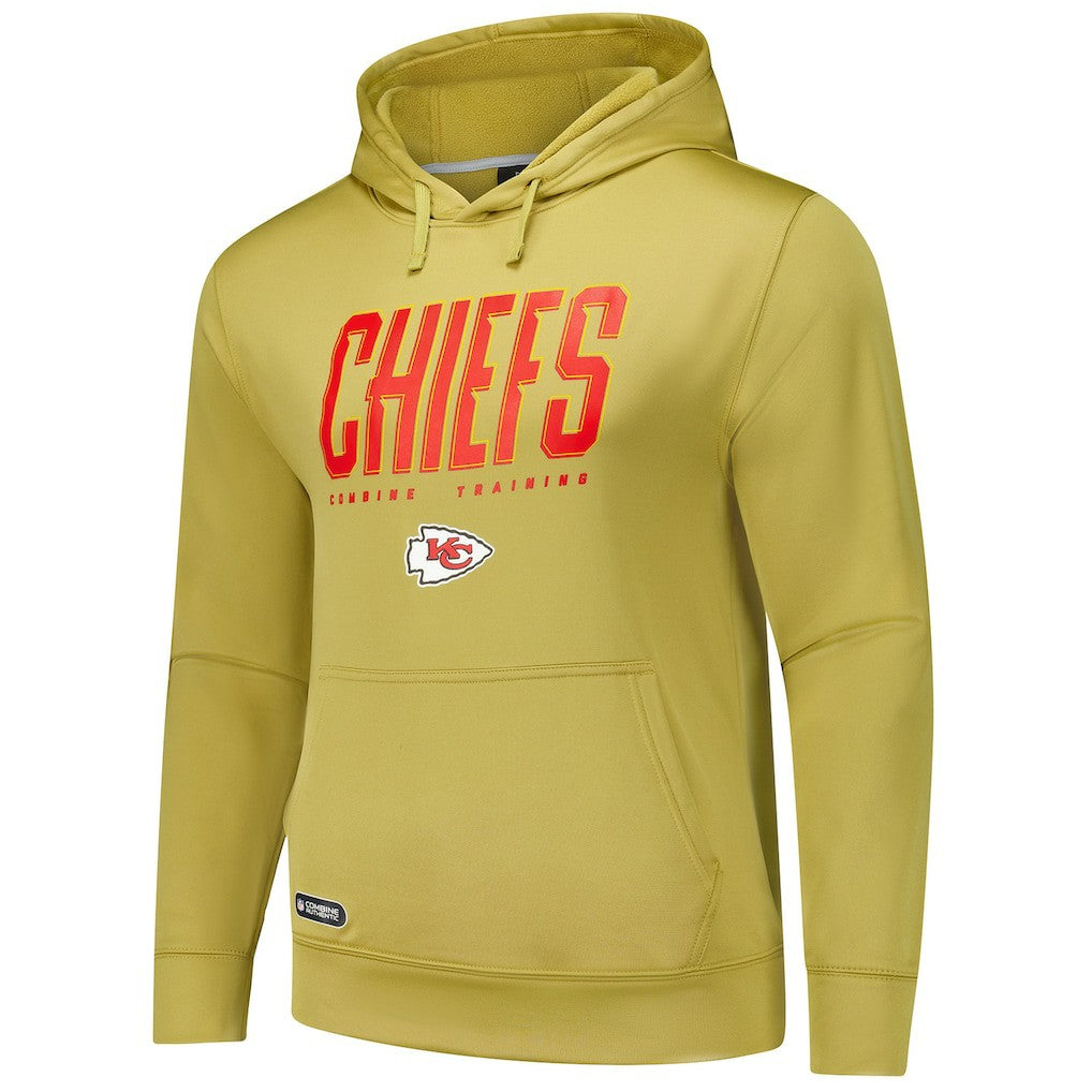 Kansas City Chiefs Top Ranked Pullover Hoodie - Gold - NFL