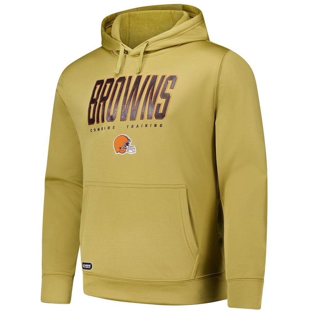 Cleveland Browns Top Ranked Pullover Hoodie - Gold - NFL