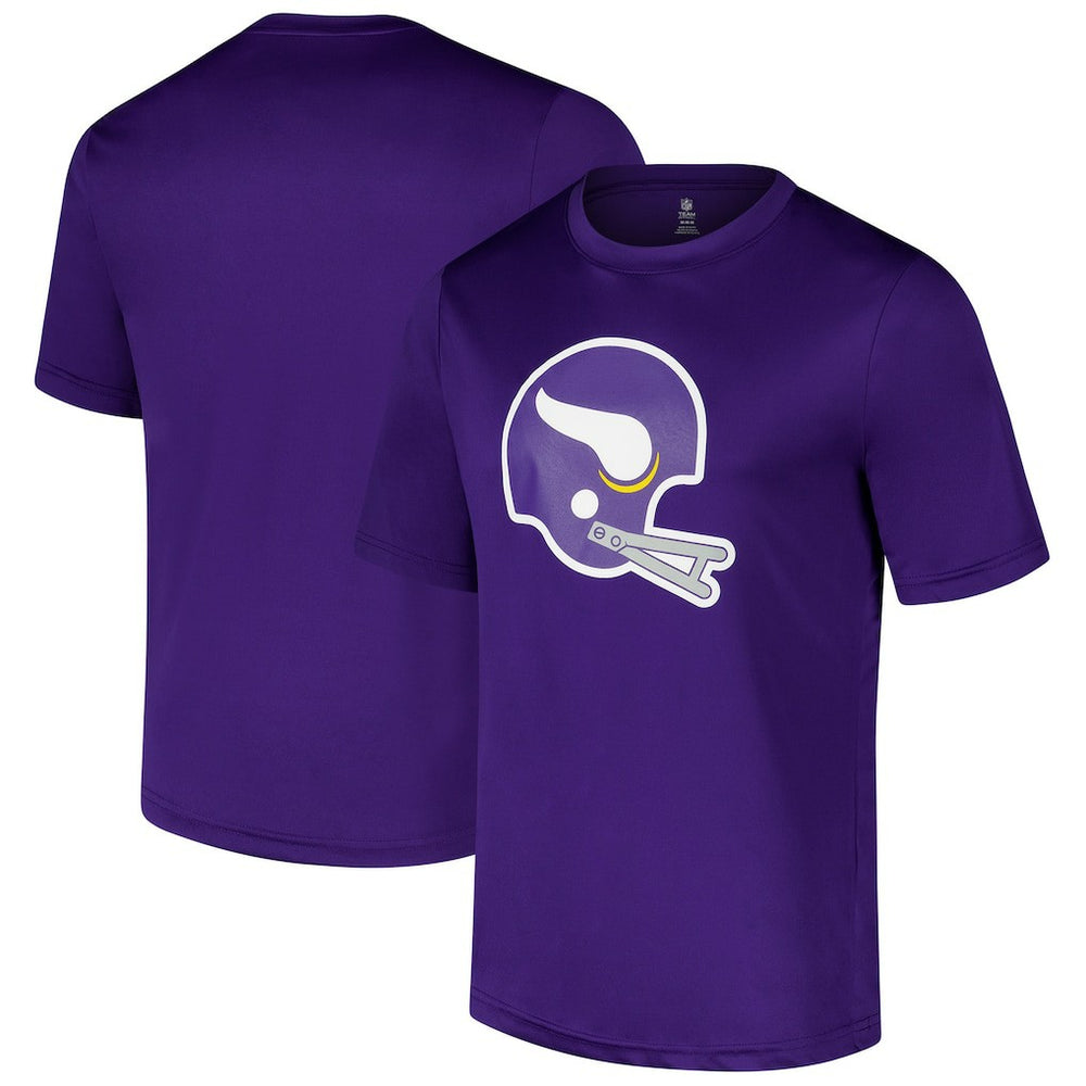 Minnesota Vikings Stadium Retro T-Shirt - Purple - NFL