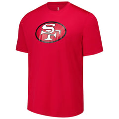 San Francisco 49ers Stadium Retro T-Shirt - Scarlet - NFL