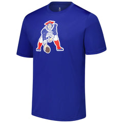 New England Patriots Stadium Retro T-Shirt - Royal - NFL