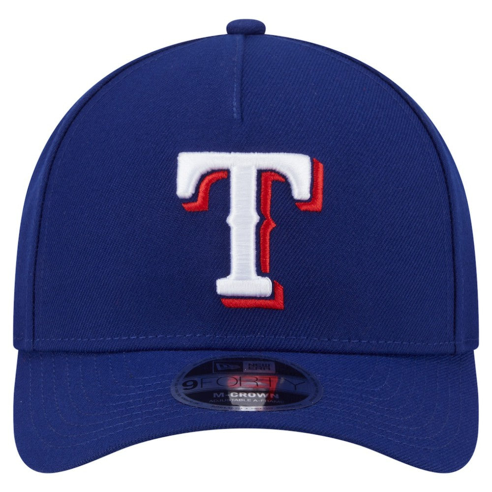 Texas Rangers New Era 9FORTY M-Crown Adjustable Hat Discount