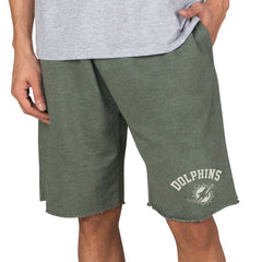 Miami Dolphins Concepts Sport Mainstream Tri-Blend Shorts - Green - NFL