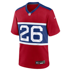 Devin Singletary New York Giants Alternate Player Game Jersey - Century Red - Nike