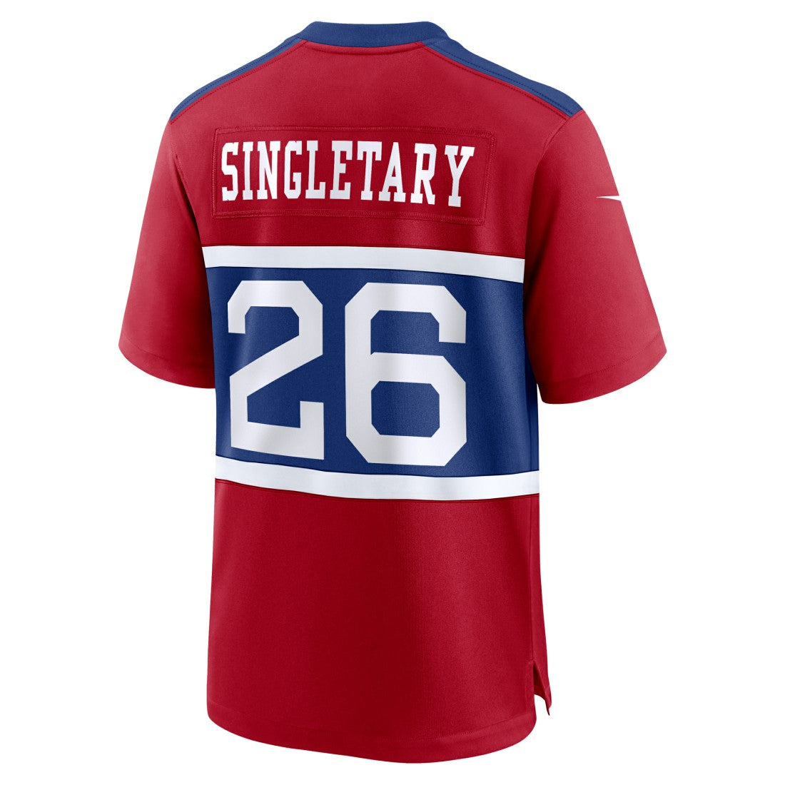 Devin Singletary New York Giants Alternate Player Game Jersey - Century Red - Nike