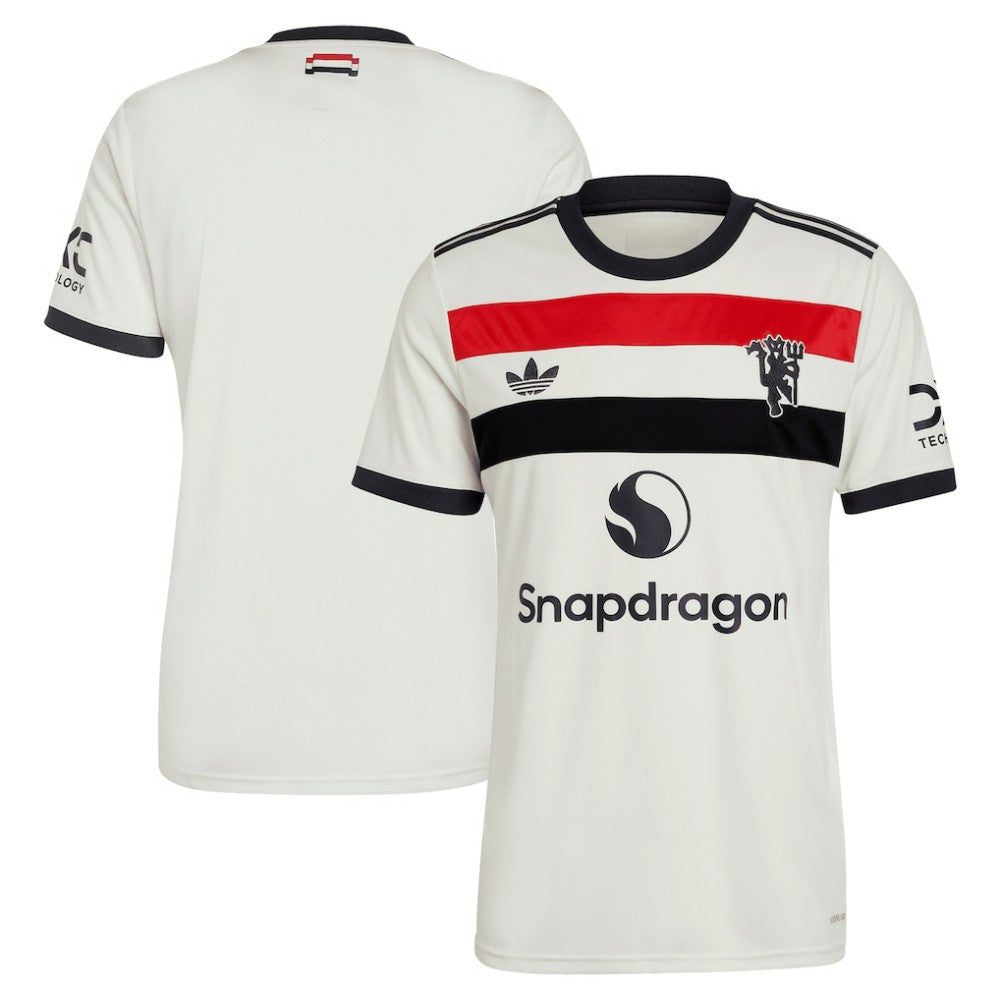 Adidas - Manchester United Originals 2024/25 Third Replica Jersey - Cream