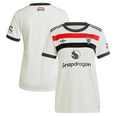 Adidas - Manchester United Originals Women's 2024/25 Third Replica Jersey - Cream