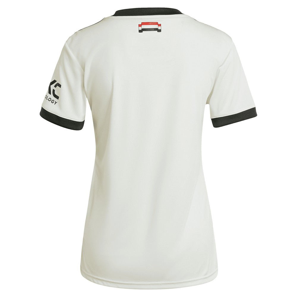 Adidas - Manchester United Originals Women's 2024/25 Third Replica Jersey - Cream
