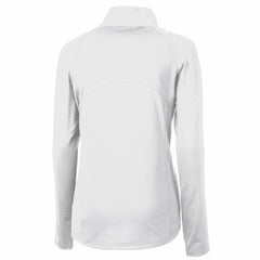 Cleveland Guardians Cutter & Buck Women's Adapt Eco Knit Stretch Recycled Half-Zip DryTec Top for sale
